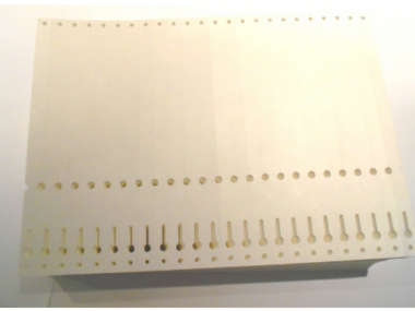 Étiquette ardoise rectangle - 7,5x10,5cm